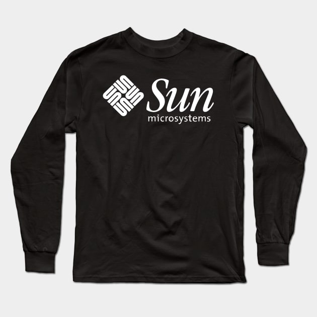 Sun Microsystems Computer Logo Geek Tee Geek Long Sleeve T-Shirt by erbedingsanchez